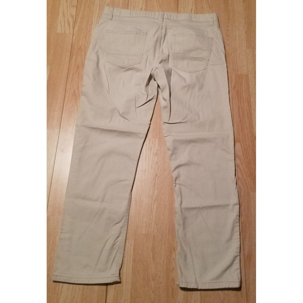Plugg Jeans Mens 36X30 White‎ Cotton Straight Fit